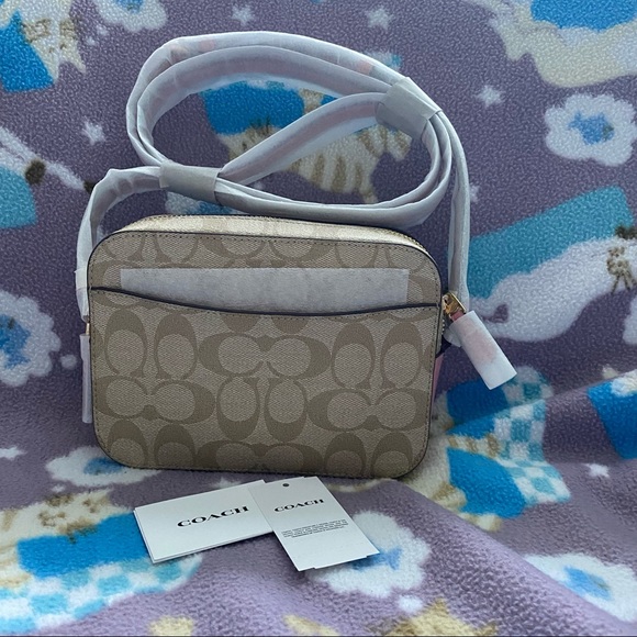 ❤️SOLD❤️Coach Mini Camera Bag In Signature Canvas - Picture 2 of 8